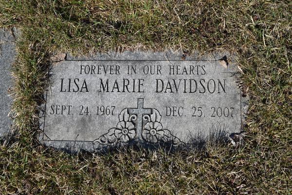  Lisa Maria Davidson Grave/Marker Image