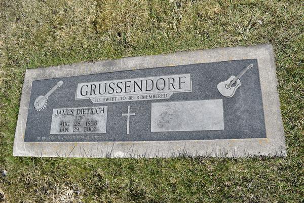  James Dietrich Grussendorf Grave/Marker Image