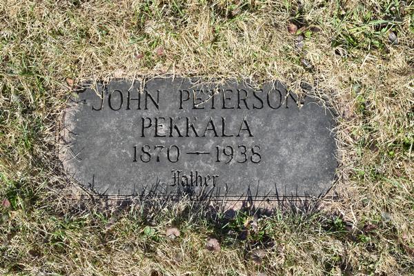  John P Peterson Marker Image