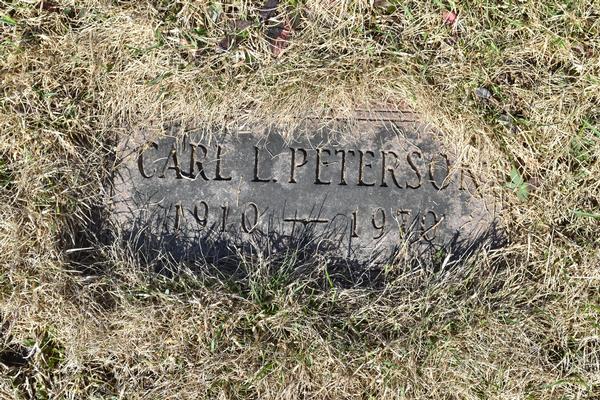  Carl L Peterson Marker Image