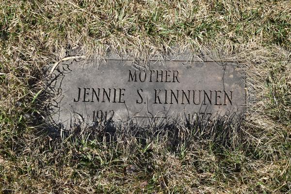  Jennie S. Kinnunen Marker Image