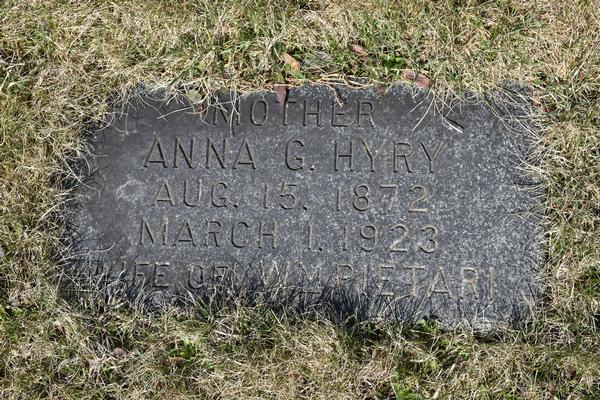  Anna G Pietari Hyry Marker Image