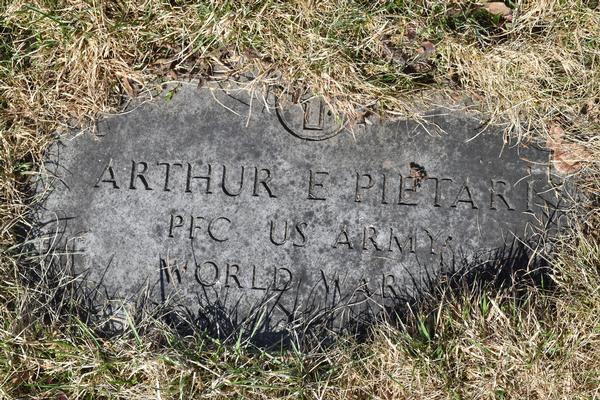  Arthur E Pietari Marker Image